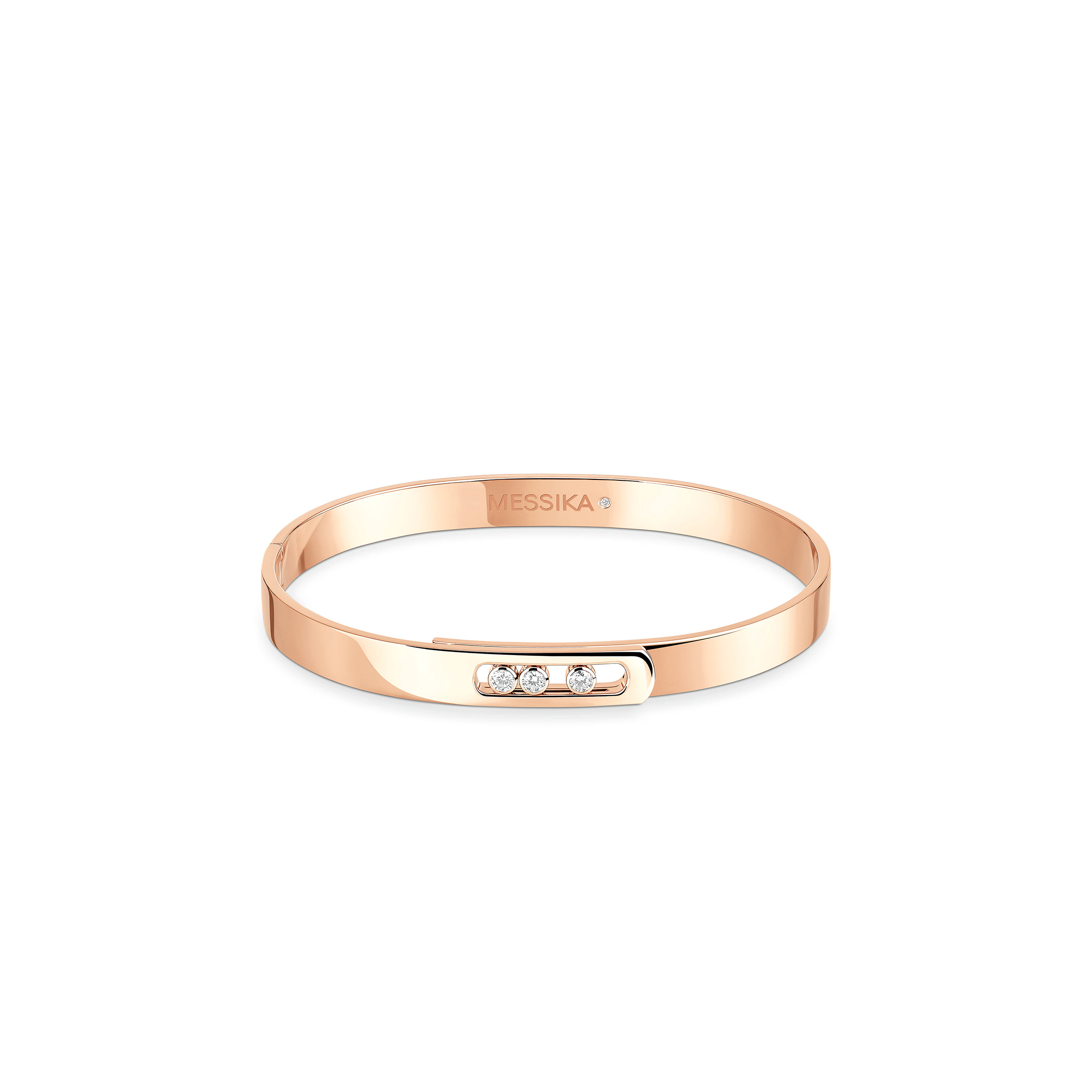 MESSIKA MOVE NOA BANGLE PINK GOLD BRACELET 06368 